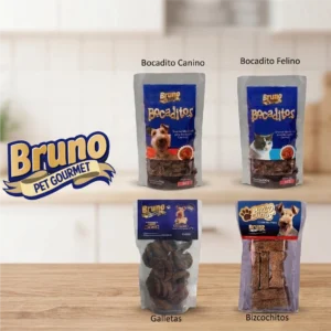 Snacks Deshidratados Bruno Pet Gourmet